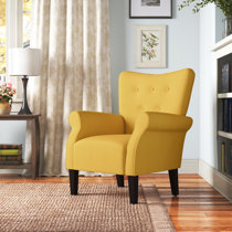 Yellow discount chair bedroom